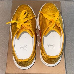 Christian Louboutin Yellow Sneakers